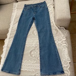 EUC Princess Polly High Waist Flare Jeans